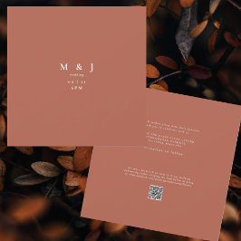 Convites Casamento na Praça da Canela Moderna e Simples