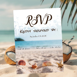 Convites Casamento na Praia,Arei,Réplicas de Conchas RSVP