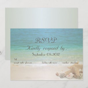 Convites Casamento na Praia Conchas RSVP