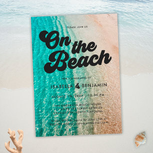 Convites Casamento na Praia Destino Ousado e Elegante à Bei