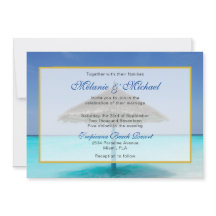 Casamento na Praia Tropical com Guarda-Sol de Palh