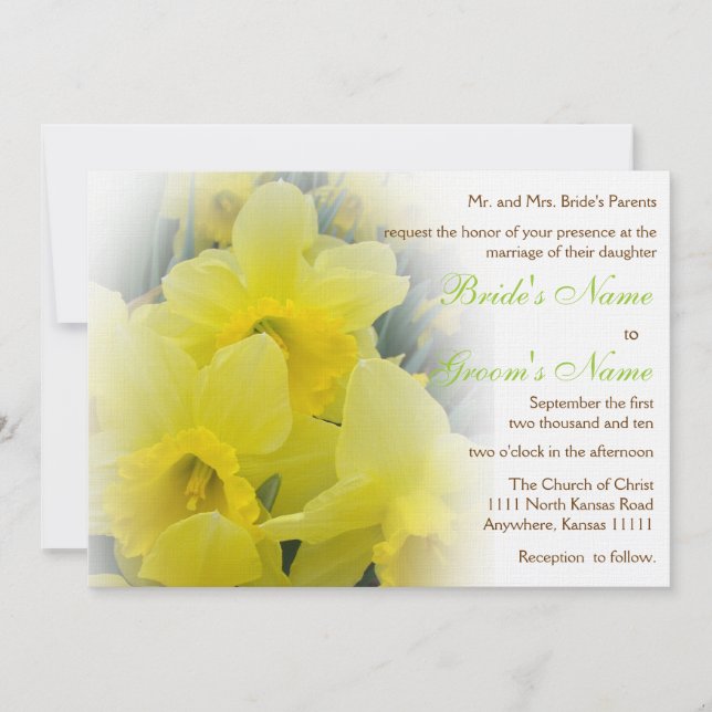 Convites Casamento Narciso (Frente)