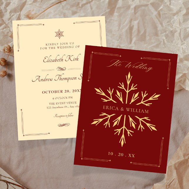 Convites Casamento natal  (Criador carregado)