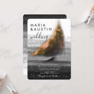 Convites Casamento Negra De Embarcação De Navegação Do 