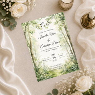 Convites Casamento no Caminho da Floresta