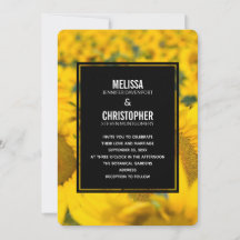 Casamento no Campo Amarelo de Girassóis