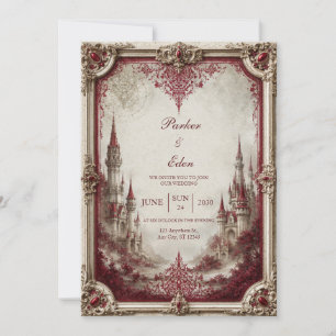 Convites Casamento no Castelo Crimson Spire