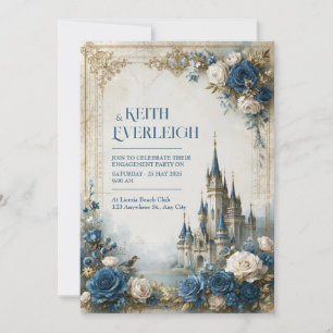 Convites Casamento no Castelo da Rosa Azul