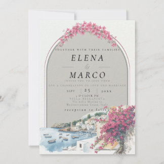 Convites Casamento no Destino Mediterrâneo / Europeu
