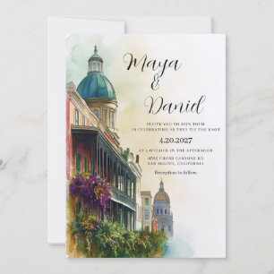 Convites Casamento no Destino Nova Orleans Louisiana