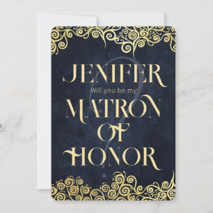 Convites Casamento no inverno De Luxo Azul E Dourado Florei