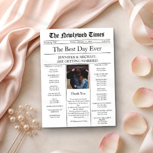 Convites Casamento no Jornal Tradicional