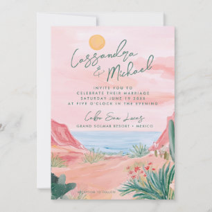 Convites Casamento no México Rosa Destino