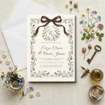 Casamento no Prado de Flores Silvestres Coquette