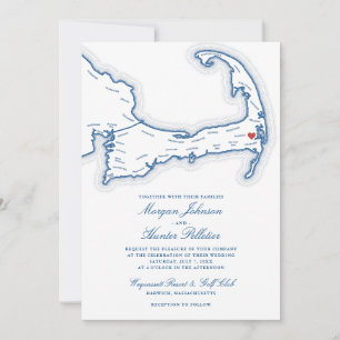 Convites Casamento no Wequassett Resort and Golf Club