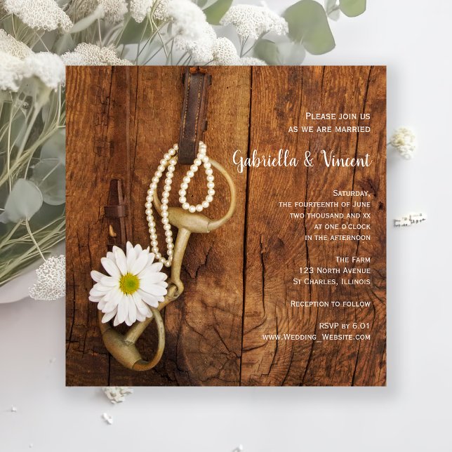 Convites Casamento Ocidental da Margarida Branca e do Bit d (Criador carregado)