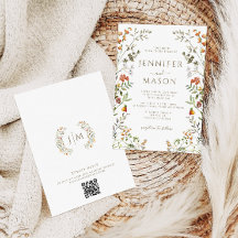 Casamento outono de Wreath da Flor de Prado do out