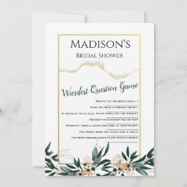 Convites Casamento outono Elegante Floral Azul Profundo