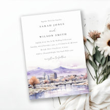 Casamento Paisagem Aquarela em Boise, Idaho