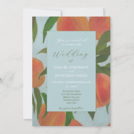 Convites Casamento Pale Blue & Peaches 