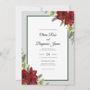 Convites Casamento Papoula de Vinho