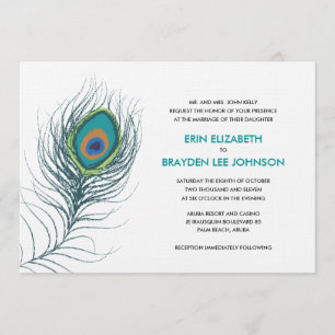 Convites Casamento Paquock Feather
