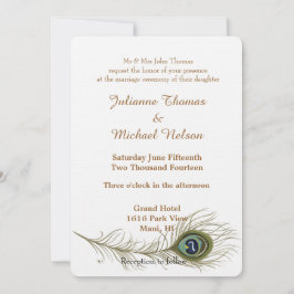 Convites Casamento Paquock Feather