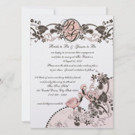 Convites Casamento Paraíso do Flamingo