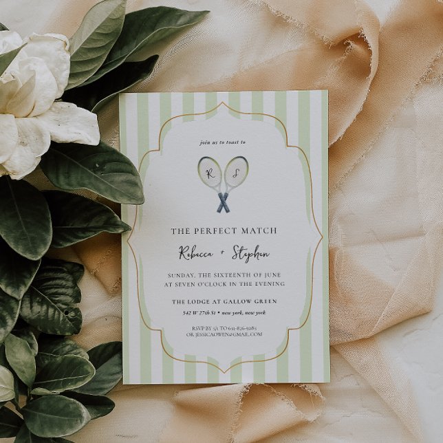 Convites Casamento Perfeito | Noivado no Clube de Tênis Cou (Criador carregado)