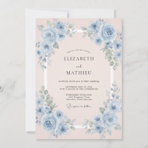 Convites Casamento Pérola Pétala Centáurea