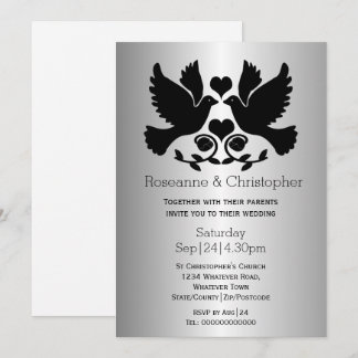 Convites Casamento Personalizado Da Porta Colorida De Prata