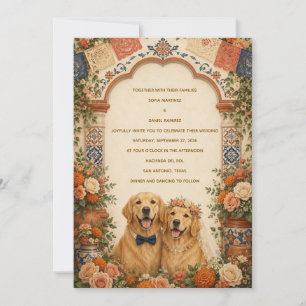 Convites Casamento Personalizado de Arte Popular Mexicana c