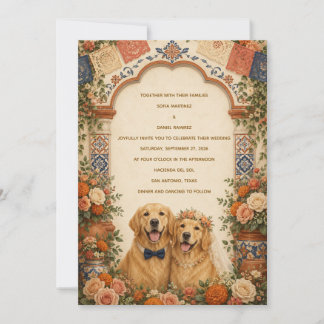 Convites Casamento Personalizado de Arte Popular Mexicana c
