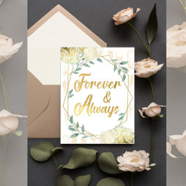 Convites Casamento Personalizado & Elegante para Sempre – D