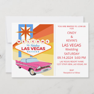 Convites Casamento Personalizado em Las Vegas