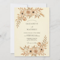 Casamento Pétala Dourada Discreta