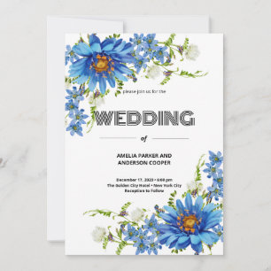 Convites Casamento Pink Watercolor Amor Blossom