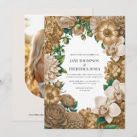 Casamento Poeira de Champanhe, Trigo Dourado e Lin