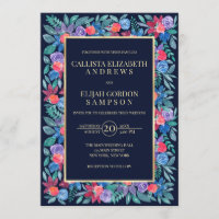 Casamento por Aquarelas Florais do País