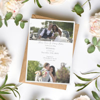 Casamento projetado por foto elegante