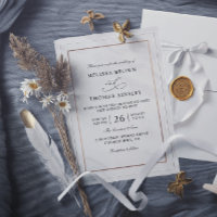 Casamento QR Code Orçamento Moderno Deluxo Mármore