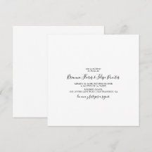 Casamento Quadrado Simples Espanhol