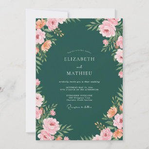 Convites Casamento Ranunculus Eucalipto Damasco Floresta