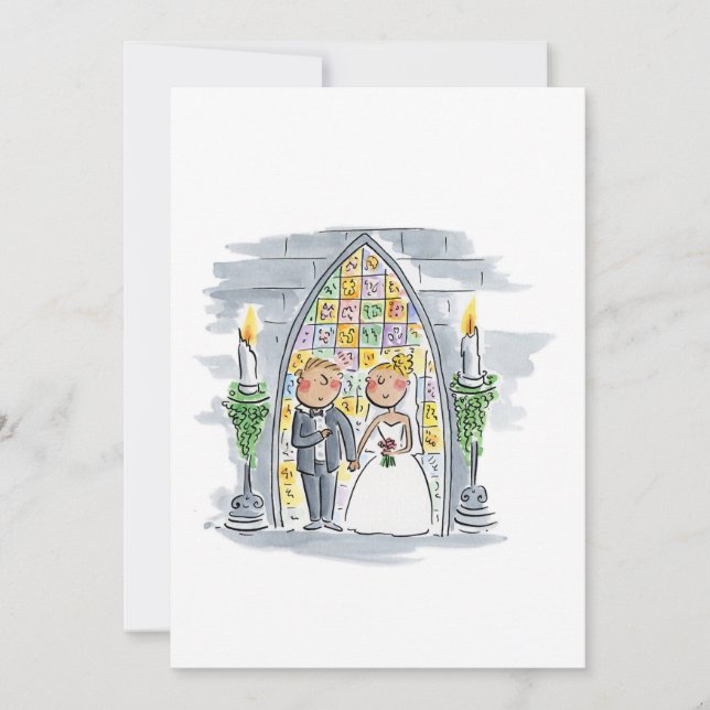 Convites Casamento Religioso (Frente)