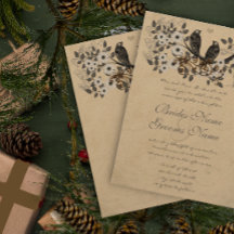 Casamento Religioso Cristão de Aves Vintage Russas