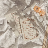 Casamento Retro Laranja Queimado Dinheiro Antigo T