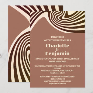 Convites Casamento retroativo dos anos 70