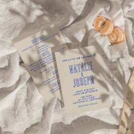 Convites Casamento Retroativo Moderno De Dupla Face