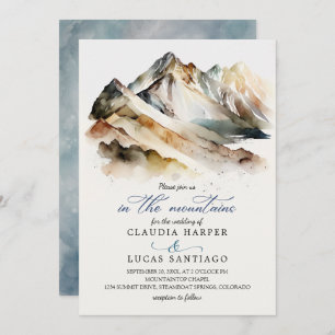 Convites Casamento Rocky Mountain