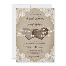 Casamento Romântico de Luzes de Burlap Camundongos